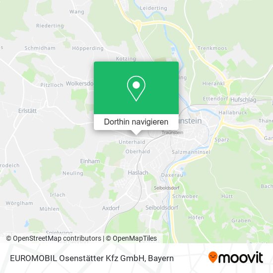 EUROMOBIL Osenstätter Kfz GmbH Karte