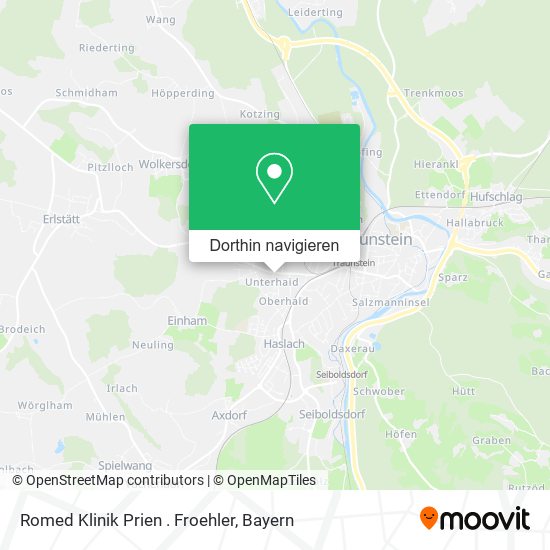 Romed Klinik Prien . Froehler Karte