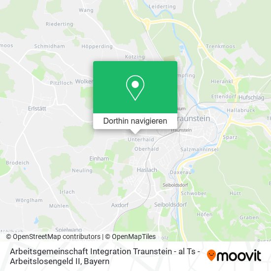 Arbeitsgemeinschaft Integration Traunstein - al Ts - Arbeitslosengeld II Karte