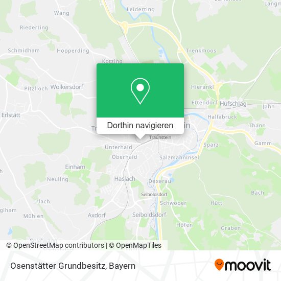 Osenstätter Grundbesitz Karte