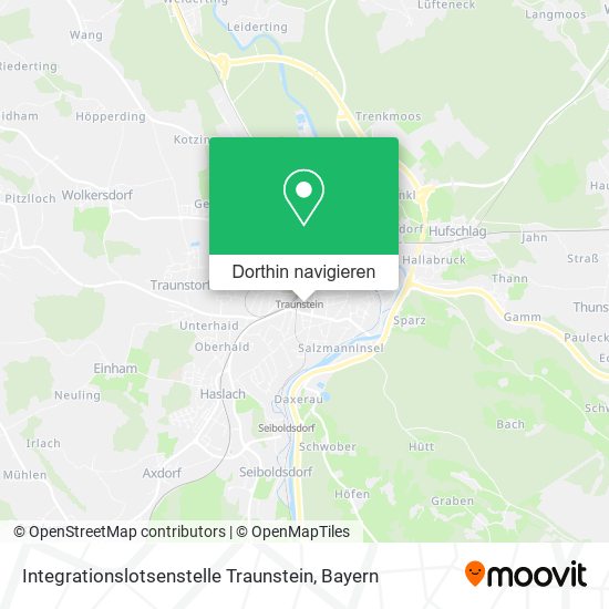 Integrationslotsenstelle Traunstein Karte