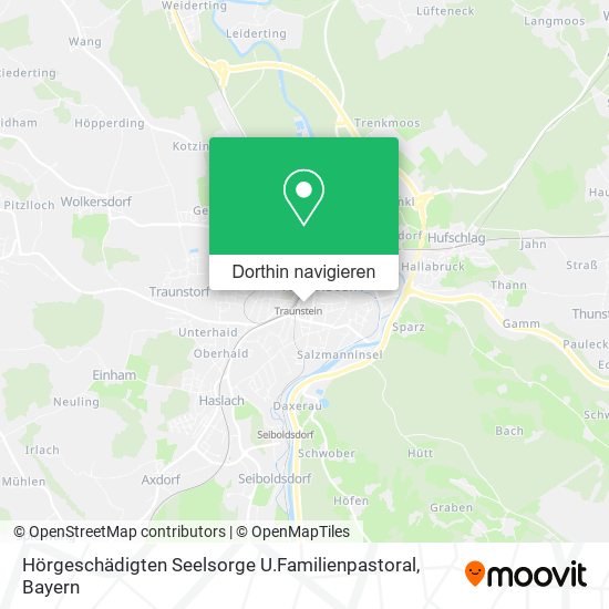 Hörgeschädigten Seelsorge U.Familienpastoral Karte