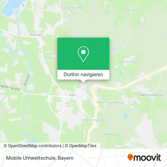 Mobile Umweltschule Karte
