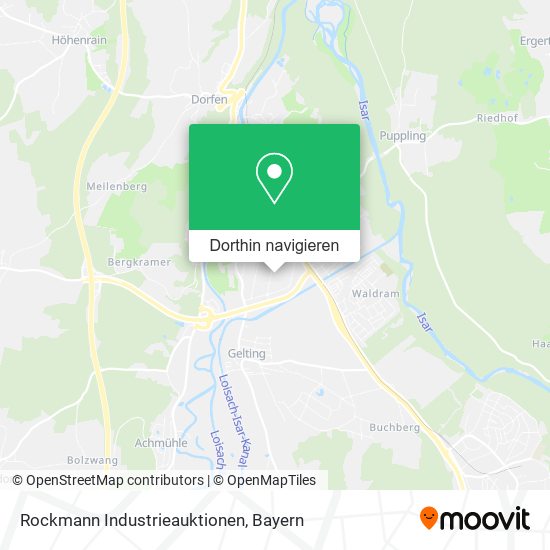 Rockmann Industrieauktionen Karte