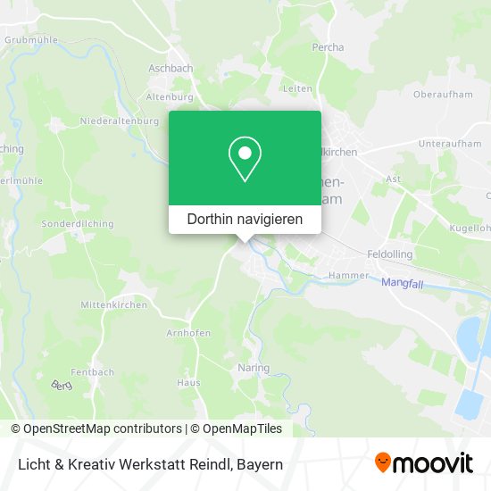 Licht & Kreativ Werkstatt Reindl Karte