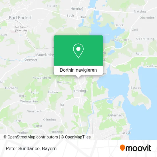 Peter Sundance Karte