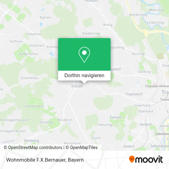 Wohnmobile F.X.Bernauer Karte