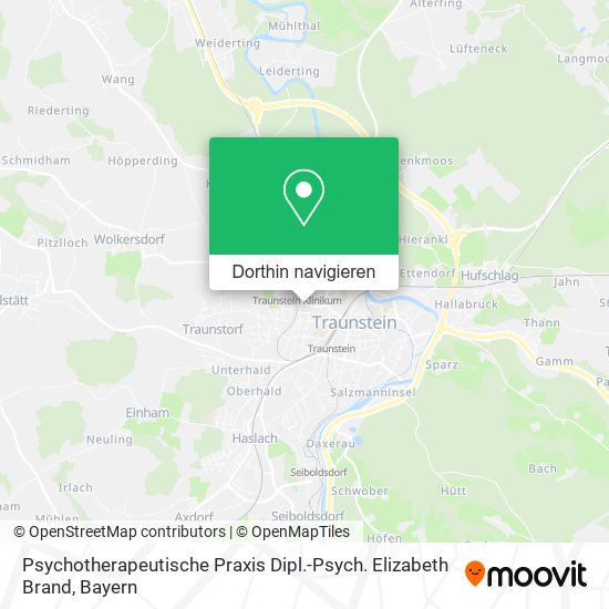 Psychotherapeutische Praxis Dipl.-Psych. Elizabeth Brand Karte