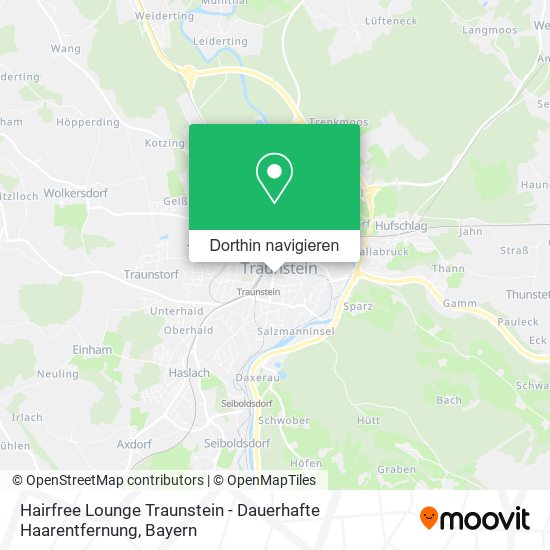Hairfree Lounge Traunstein - Dauerhafte Haarentfernung Karte