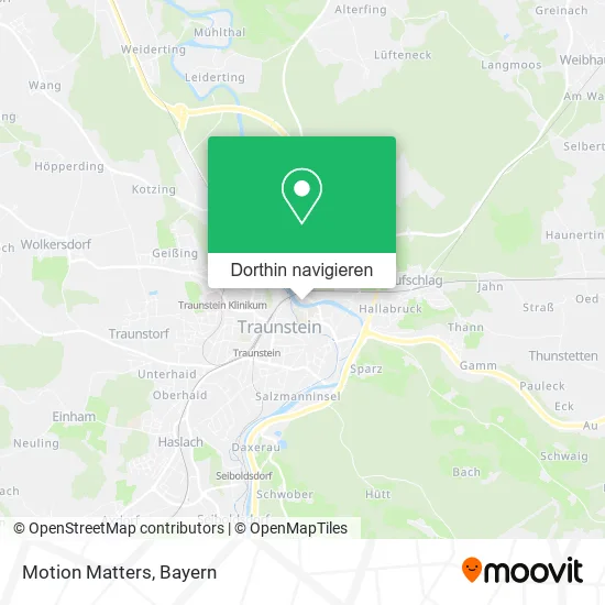 Motion Matters Karte