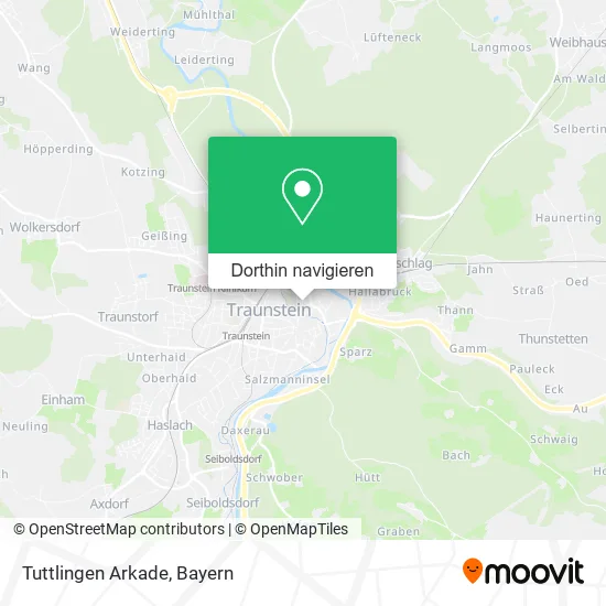 Tuttlingen Arkade Karte