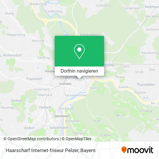 Haarscharf Internet-friseur Pelzer Karte