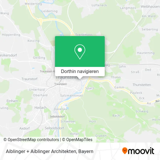 Aiblinger + Aiblinger Architekten Karte