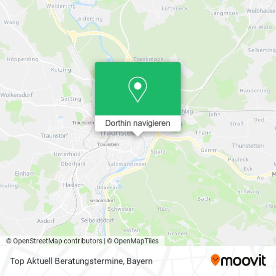 Top Aktuell Beratungstermine Karte