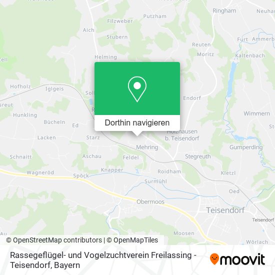 Rassegeflügel- und Vogelzuchtverein Freilassing - Teisendorf Karte