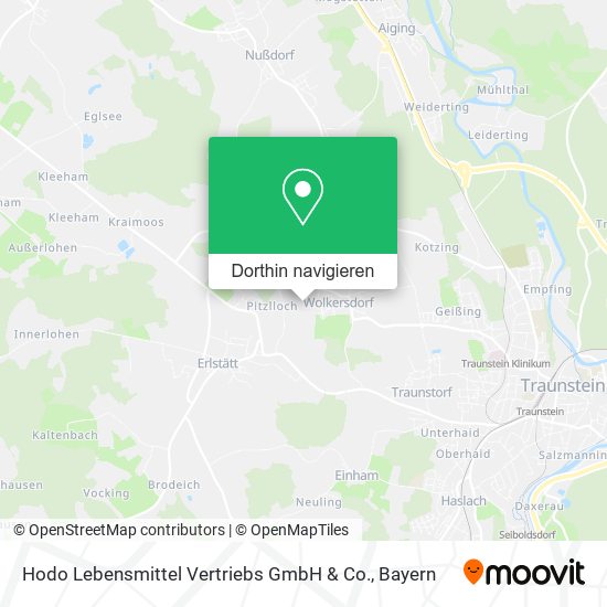 Hodo Lebensmittel Vertriebs GmbH & Co. Karte