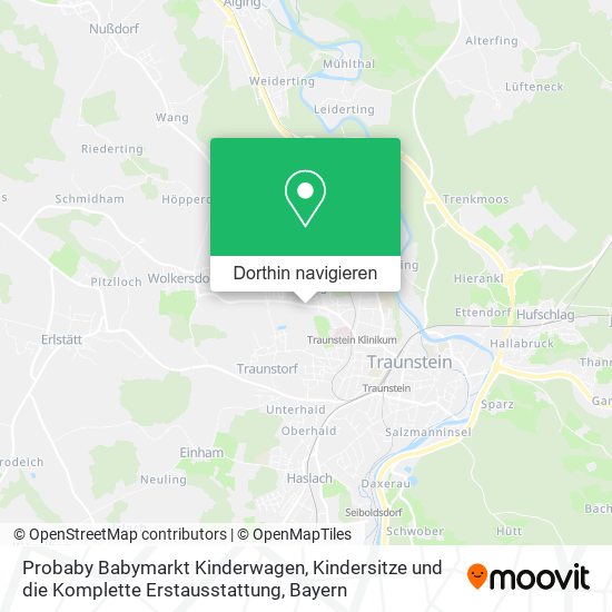 Probaby Babymarkt Kinderwagen, Kindersitze und die Komplette Erstausstattung Karte