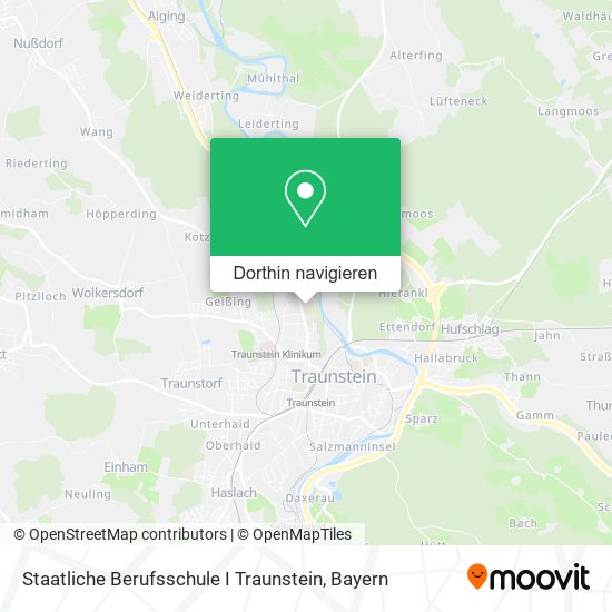 Staatliche Berufsschule I Traunstein Karte