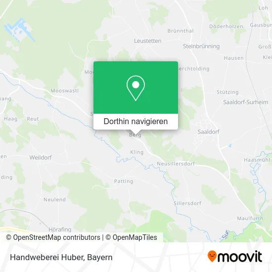 Handweberei Huber Karte