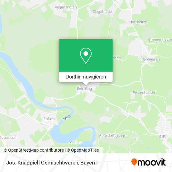Jos. Knappich Gemischtwaren Karte