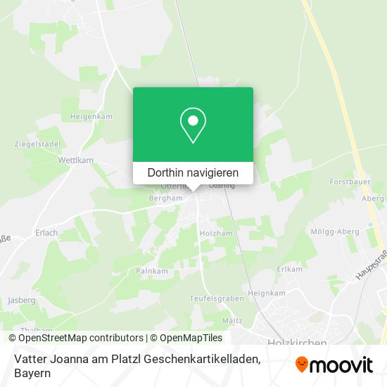 Vatter Joanna am Platzl Geschenkartikelladen Karte