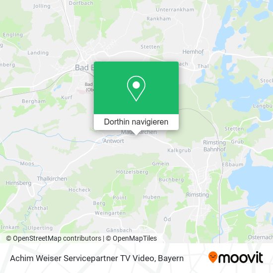 Achim Weiser Servicepartner TV Video Karte