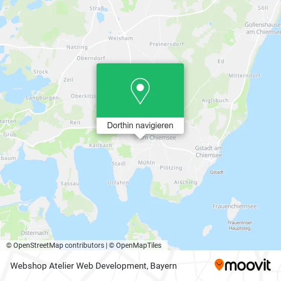 Webshop Atelier Web Development Karte