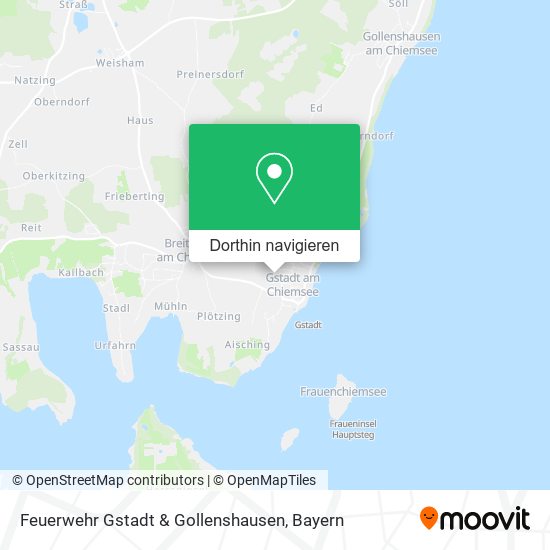 Feuerwehr Gstadt & Gollenshausen Karte