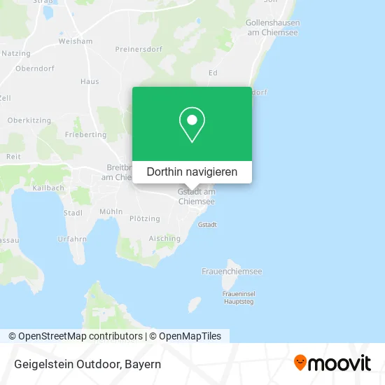 Geigelstein Outdoor Karte