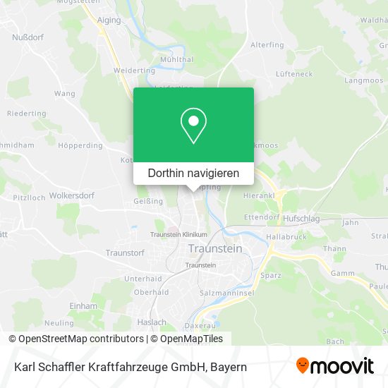 Karl Schaffler Kraftfahrzeuge GmbH Karte