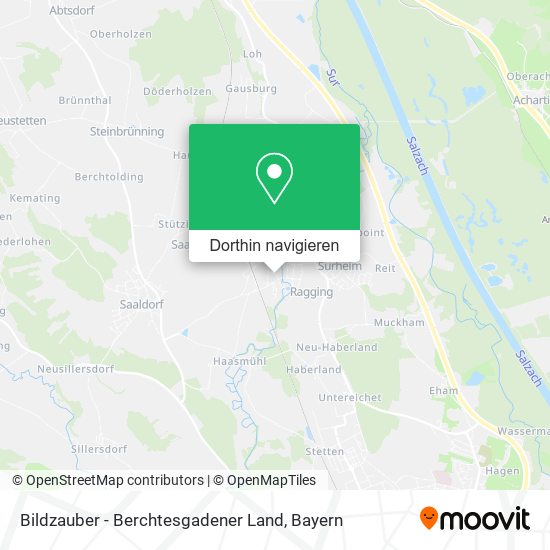 Bildzauber - Berchtesgadener Land Karte