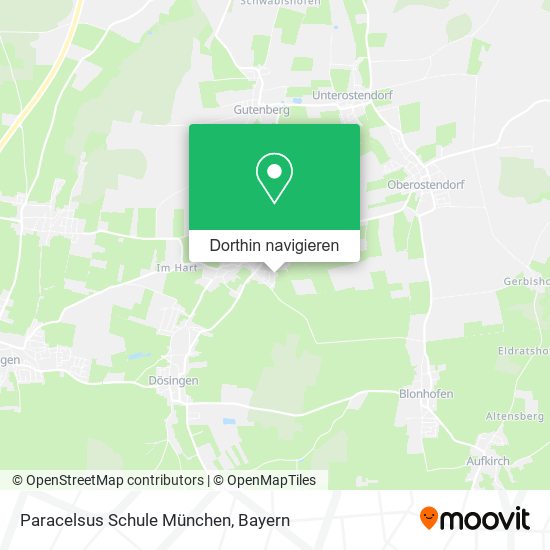 Paracelsus Schule München Karte