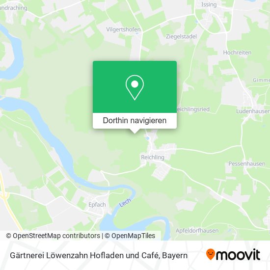 Gärtnerei Löwenzahn Hofladen und Café Karte