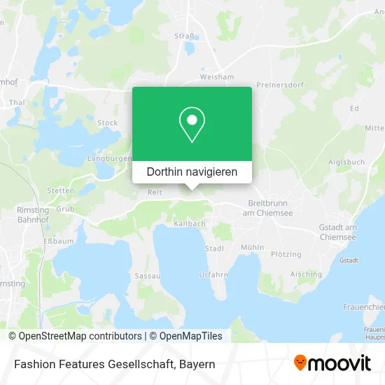 Fashion Features Gesellschaft Karte