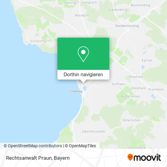 Rechtsanwalt Praun Karte