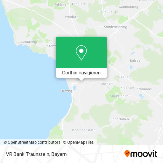 VR Bank Traunstein Karte