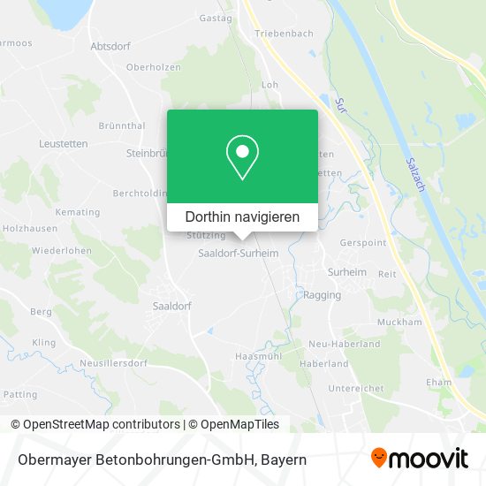 Obermayer Betonbohrungen-GmbH Karte