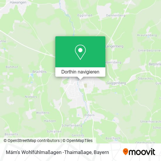 Mäm's Wohlfühlmaßagen -Thaimaßage Karte