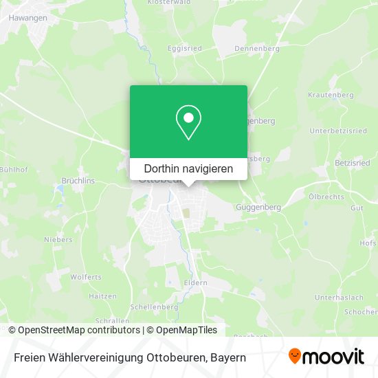 Freien Wählervereinigung Ottobeuren Karte