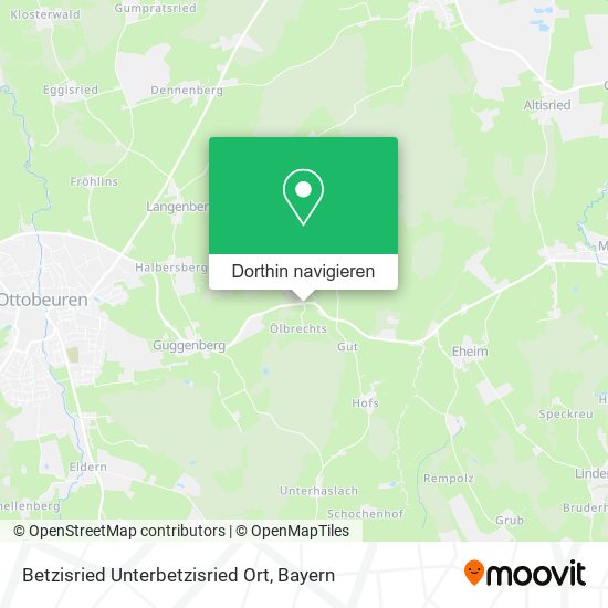 Betzisried Unterbetzisried Ort Karte