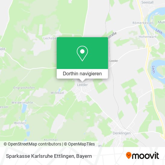 Sparkasse Karlsruhe Ettlingen Karte