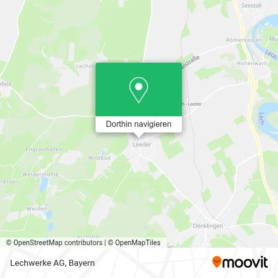 Lechwerke AG Karte
