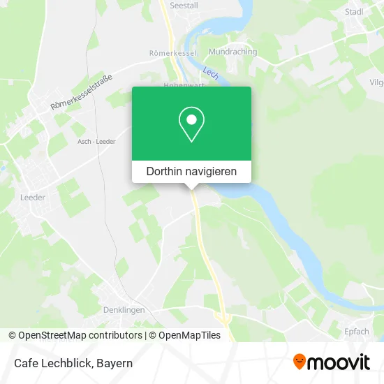 Cafe Lechblick Karte