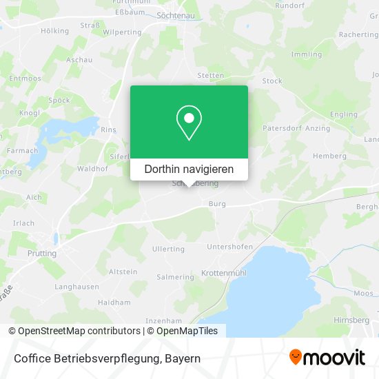 Coffice Betriebsverpflegung Karte