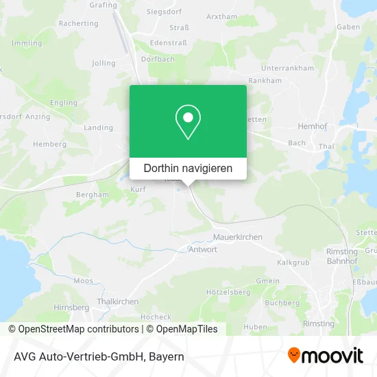 AVG Auto-Vertrieb-GmbH Karte