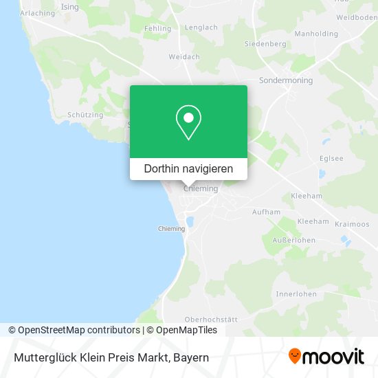 Mutterglück Klein Preis Markt Karte