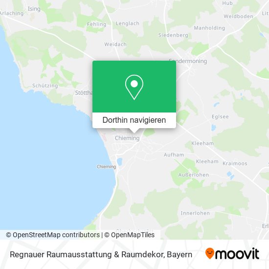 Regnauer Raumausstattung & Raumdekor Karte