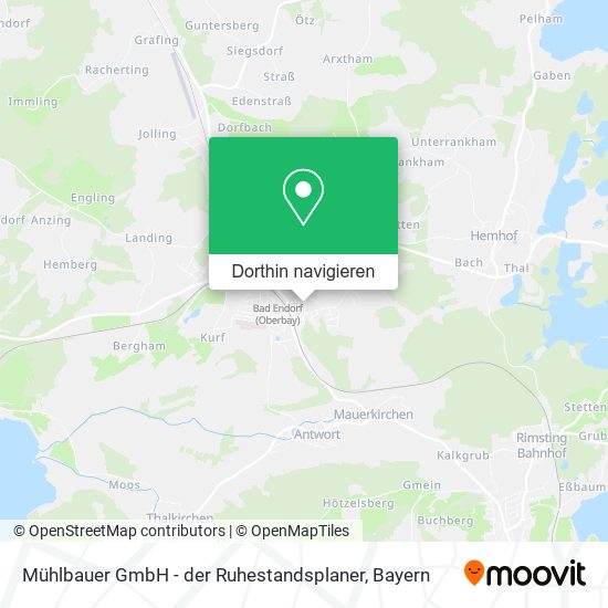 Mühlbauer GmbH - der Ruhestandsplaner Karte