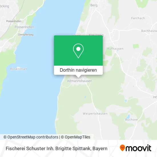 Fischerei Schuster Inh. Brigitte Spittank Karte