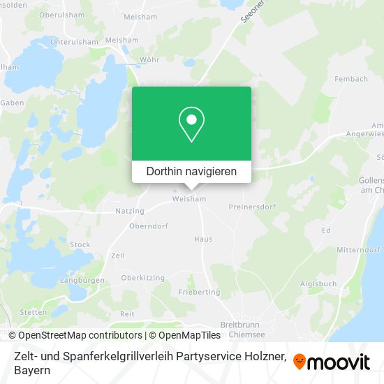 Zelt- und Spanferkelgrillverleih Partyservice Holzner Karte